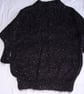 Mohair Jumper in Sparkly Black. Seconds Sunday