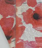 Handmade decoupage poppy bookmark - Image 4