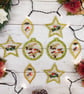Christmas Robins Hanging Decoration; Original Christmas Gift for Someone Special - Image 10