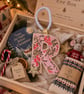 Personalised Liberty Christmas Initial Door Hanger Decoration - Image 8