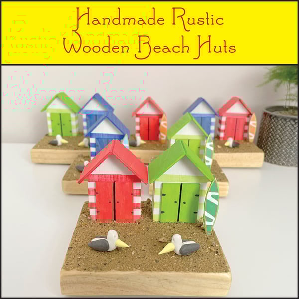 Handmade Seaside Gifts Beach Huts Seagulls Surfboard Gifts