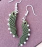 Macrame Angel Wing Earrings  - Image 2