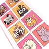 Cute Cats Card - blank inside. CT-CSW