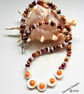 Designer Keshi Pearls & Mother of Pearl Necklace  - Image 2