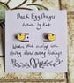 Yellow Rubber Duck Stud Earrings