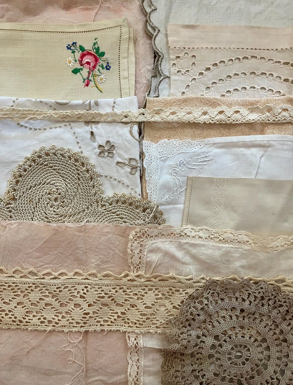 No.9 Vintage and Plant-Dyed Textile Fabric Inspiration Pack
