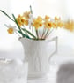 3 Daffodil Stems, miniature crochet flowers - Image 10