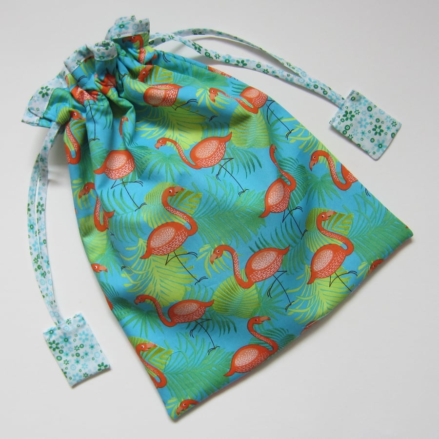 Flamingo Toiletries Wash Bag