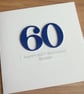 Handmade 100th birthday card - personalised with any age and message - Image 9