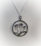 Sterling silver mushroom pendant - Image 5