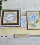 Birthday Card for Him or Her.  Hydrangea Birthday Card. Easel Card. - Image 7