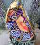 William Morris design oyster shell hanging decoration home decor letterbox gift - Image 2