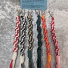 Macrame Spiral Keyfob