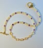 Citrine, Ambronite & Amethyst Necklace, November Birthday, Gift For Scorpio - Image 6