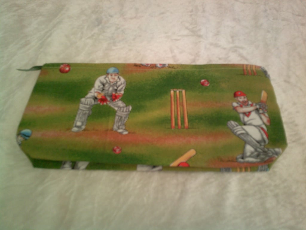 Pencil Case with Cricketers