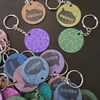 Nipfest round Keyrings