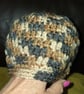 Handmade crochet 0 to 3 mths baby beanie hat - Image 2