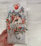 Luxury Winter Wedding Card (116) Christmas Wedding.  - Image 5