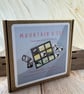 Wooden Tic Tac Toe - Mountain V Sea - Image 1