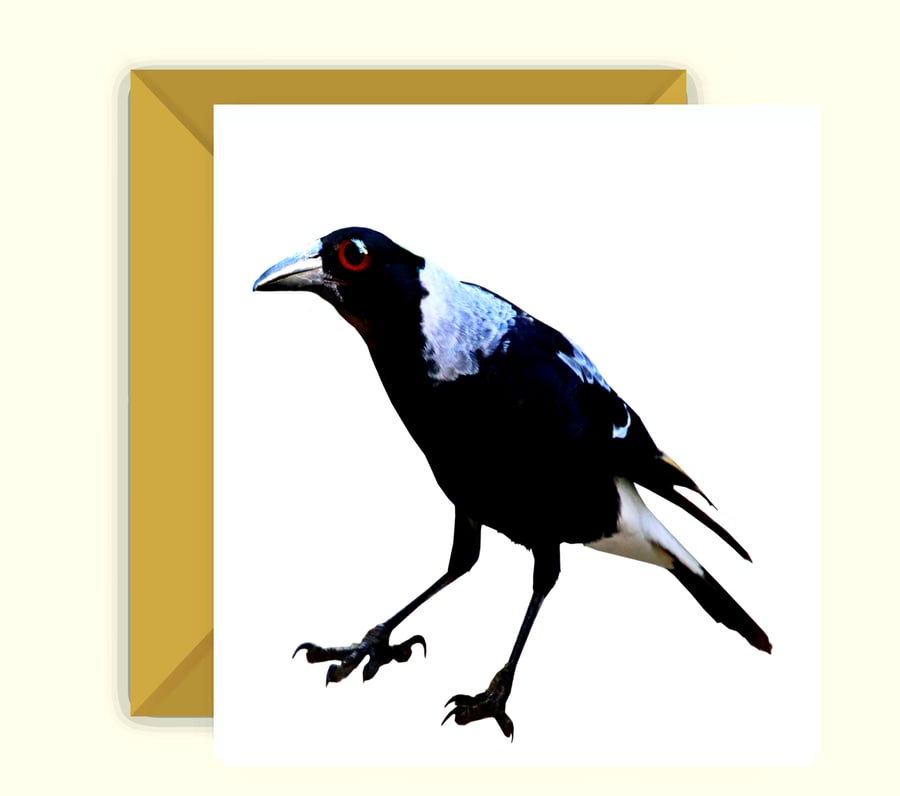 Magpie Greeting Card