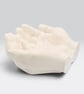 White Hand-Shaped Bowl - Handmade Jewellery and Trinket Dish - Image 5
