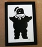 ACEO (Artist Collectors Edition Original) Miniature hand cut paper art OOAK - Image 8