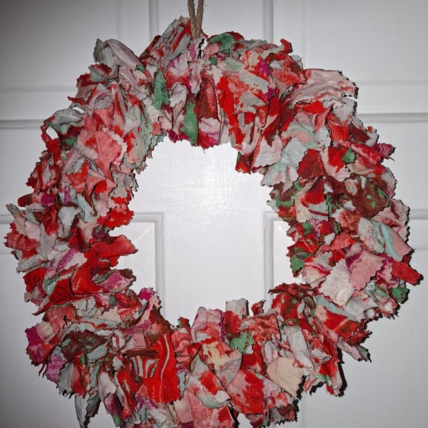 Rag wreath 