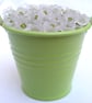 Lily of the Valley bucket of flowers decoration. - Image 2