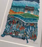 Jewel Cottage- Original collage. A4 Mounted only - Image 5