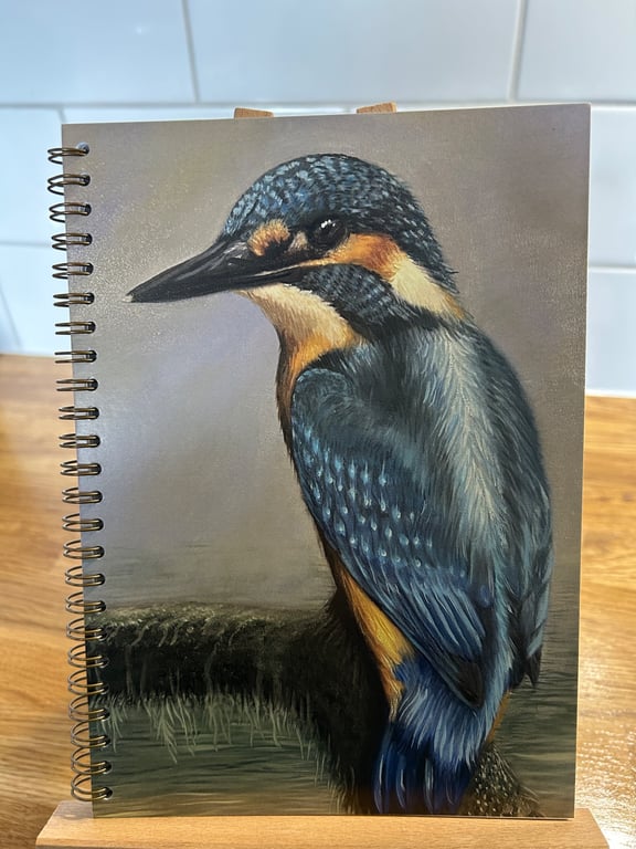 A5 Kingfisher Notebook or Sketchbook 
