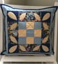 Patchwork-applique Cushion - Image 1