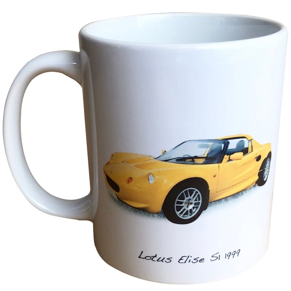 Lotus Elise S1 1999 - 11oz Ceramic Mug for Classic British Car fan