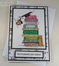 Handmade exam congratulations card - Image 3