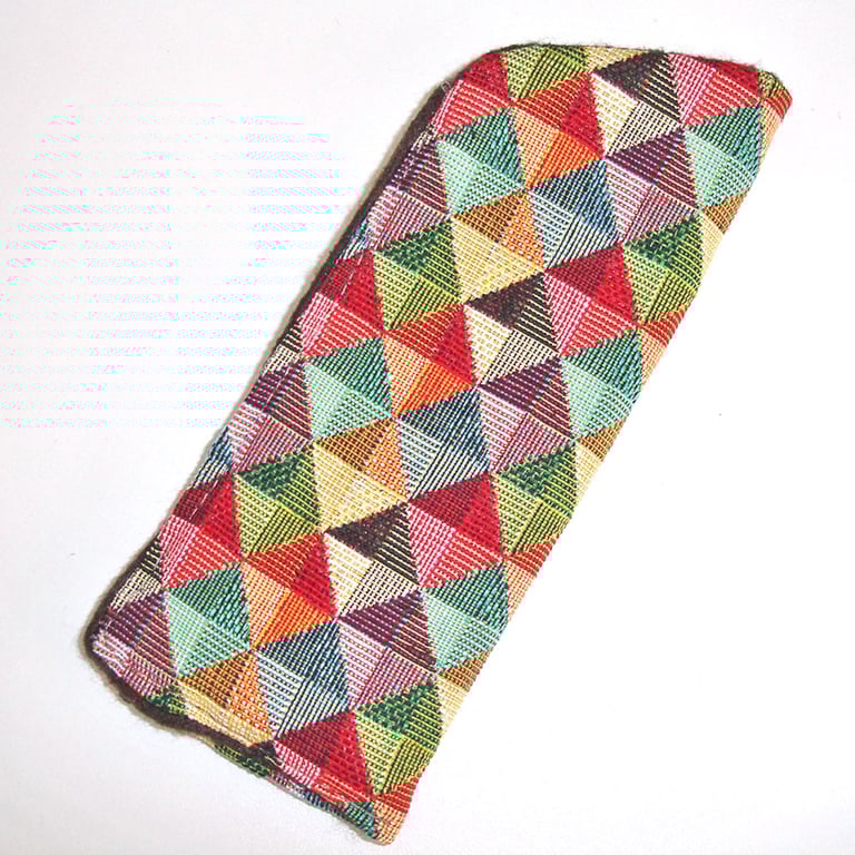 Glasses Sleeve Tapestry Soft Case Red Blue Brown Green Yellow