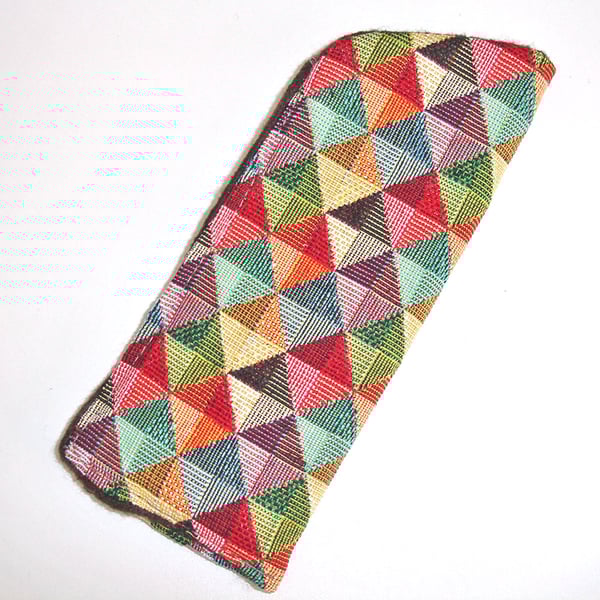 Glasses Sleeve Tapestry Soft Case Red Blue Brown Green Yellow