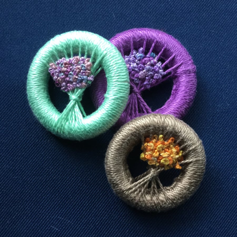 Dorset Posy Brooch Making Workshop, Tolpuddle, 16 November 2024