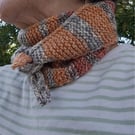 Hand Knit Scarflette