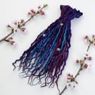 Cosmic - Wool Dreadlocks - Choose Your Amount and Length - SE or DE