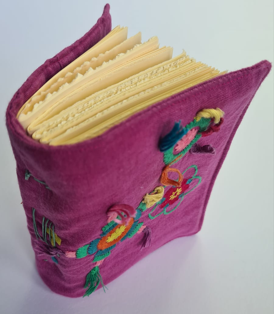 Sparkling joy handmade journal