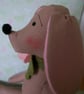 OOAK TILDA STYLE ANIMAL ANTICS THE DOG ROSE - Image 4