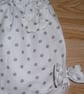 Handmade White Skirt & Hair Scrunchie. Fit Age 3,4,5 years. Summer co-ord set - Image 4