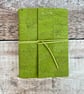 Cork Journal Notebook in Peridot Green - Image 5