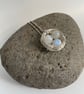 Moonstone Nest Necklace, sterling silver, moonstone necklace, pendant necklace,  - Image 2