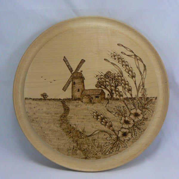 12" circular windmill breadboard