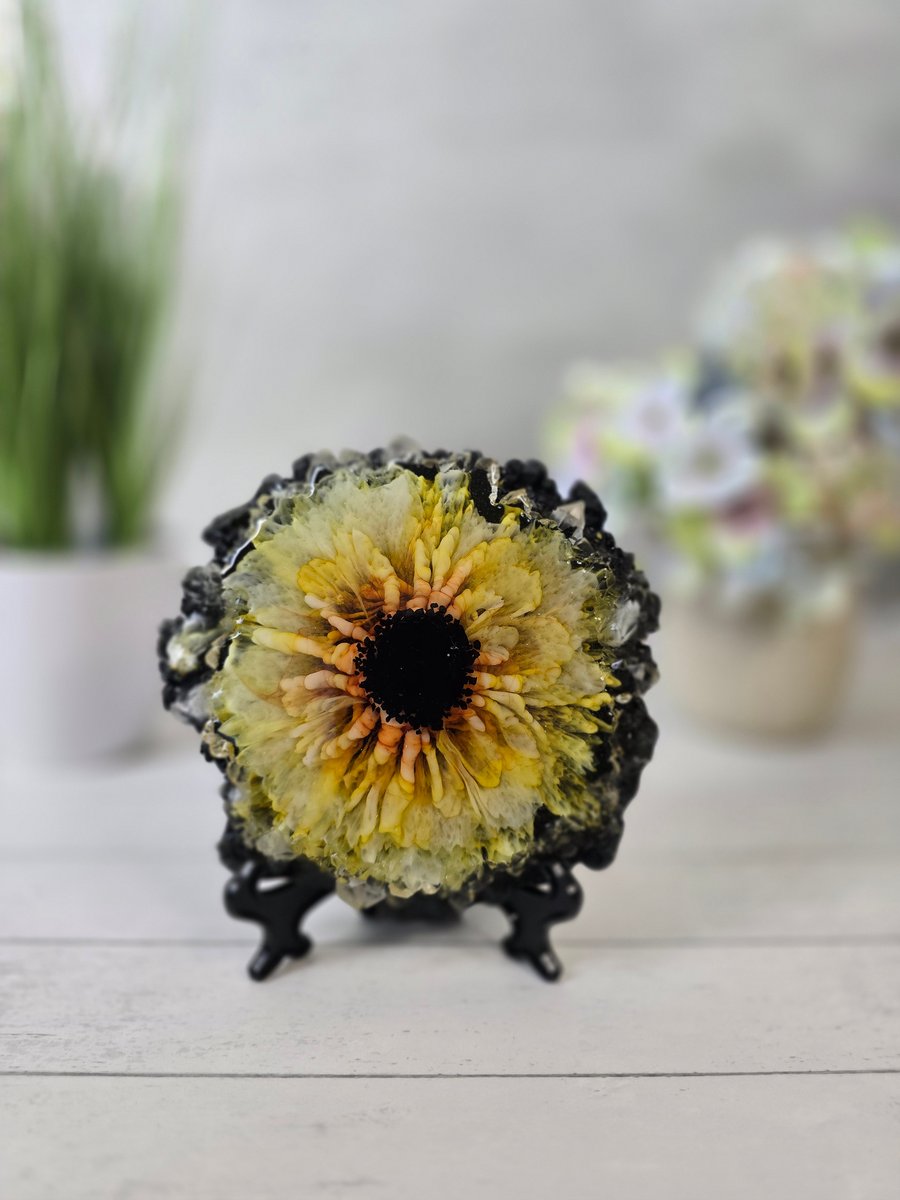 Sunflower Resin Coaster