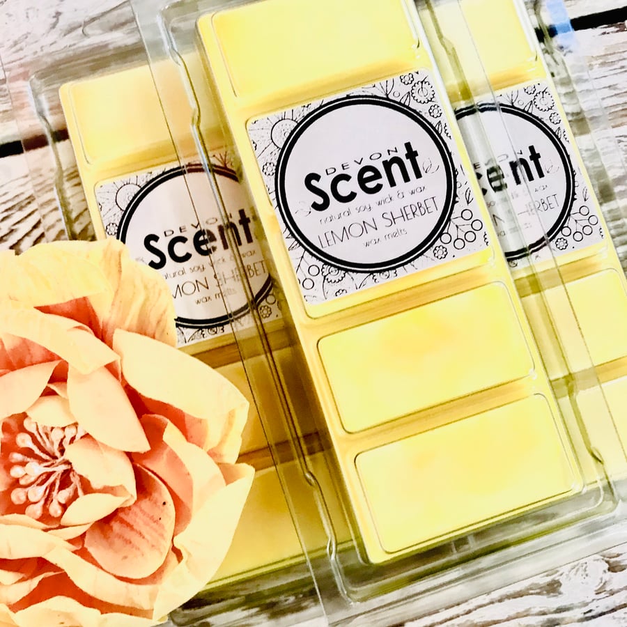 Lemon Sherbet Snap Bar Wax Melts