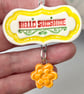 Small Ceramic dangly decoration Hello Sunshine - Image 3