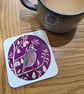 Partridge in a Pear Tree Coaster