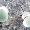 Seaglass Studs