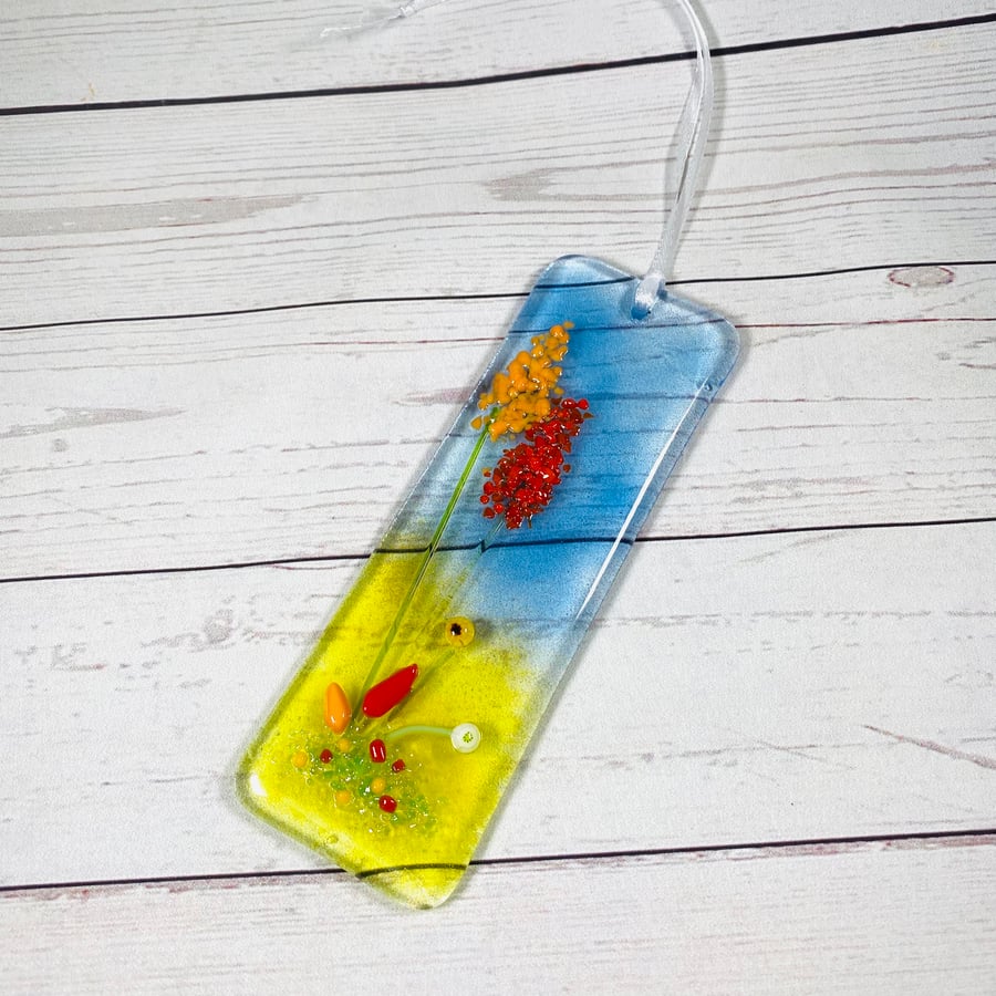 St Ives fused glass hanging